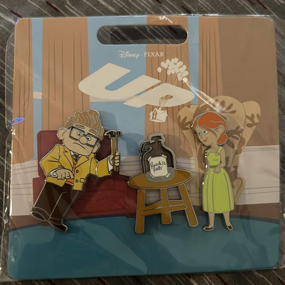 Disney UP Pin Set of 3 - Official Pin Trading 2021